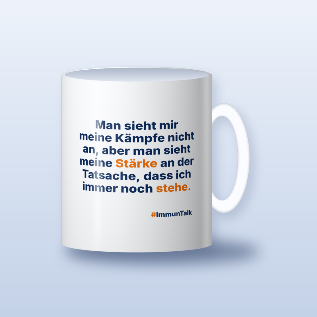 Tasse „Kämpfe & Stärke"