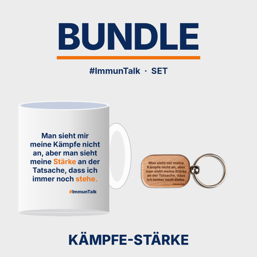 Bundle „Kämpfe & Stärke" – Tasse + Schlüsselanhänger