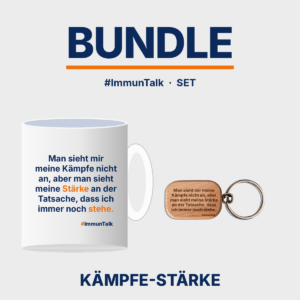 Bundle „Kämpfe & Stärke" – Tasse + Schlüsselanhänger